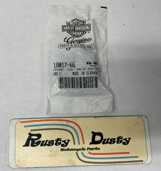 Harley Davidson Genuine Exhaust Valve Insert 18017-66