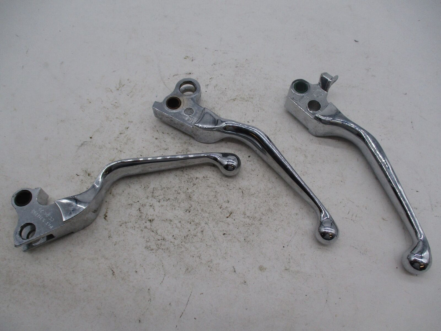 Harley Davidson Mixed Lot of Chrome / Polished Hand Control Brake Clutch Levers