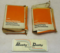 Lot of (2) Harley Davidson NOS Genuine Piston Rings Sets 22359-57A