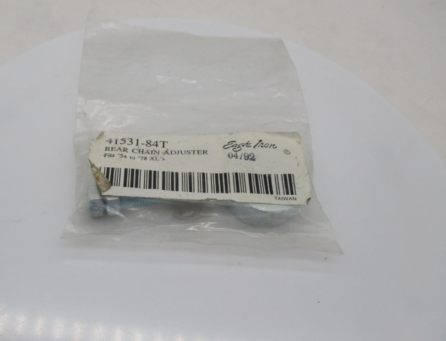 Harley-Davidson Genuine NOS Rear Chain Adjuster 54-78 XL 41531-84T