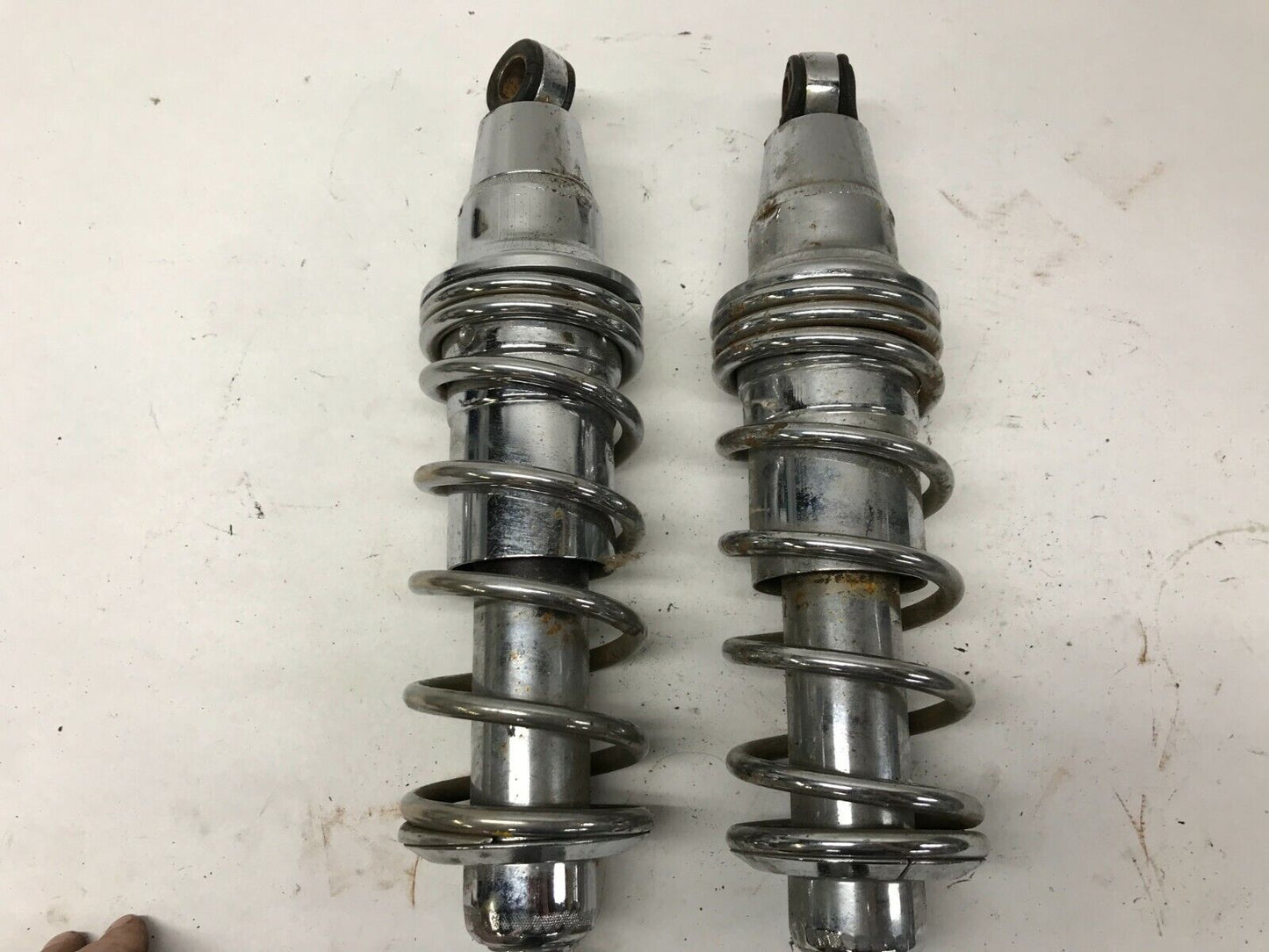 LeMans ProMan Pro Lift Air Shocks Motorcycle Street Bike 13" Eye to Eye