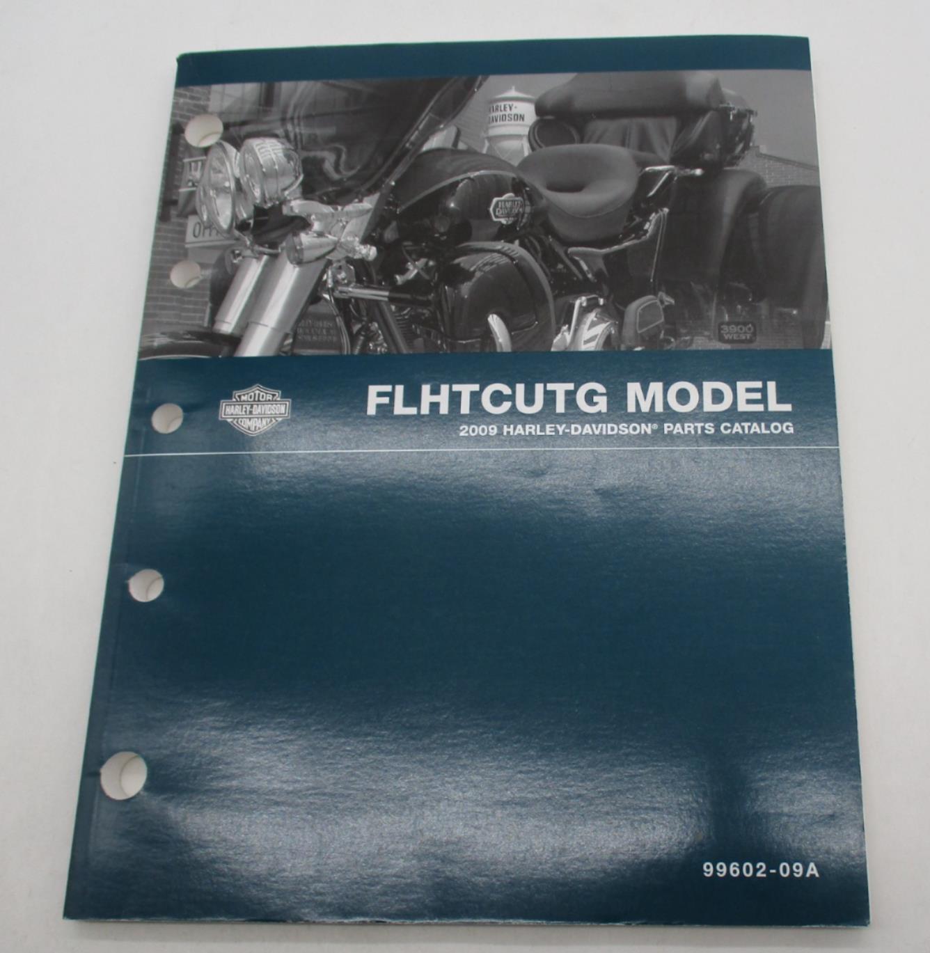 Harley Davidson Official Factory FLHTCUTG Model 2009 Parts Catalog 99602-09A