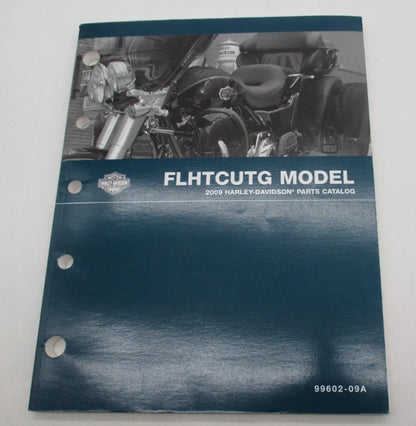 Harley Davidson Official Factory FLHTCUTG Model 2009 Parts Catalog 99602-09A