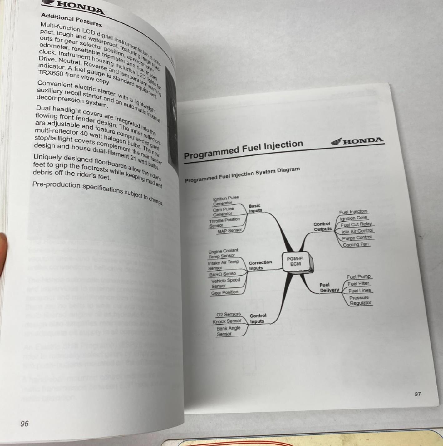 Honda 2002 Technicians New Model Guide
