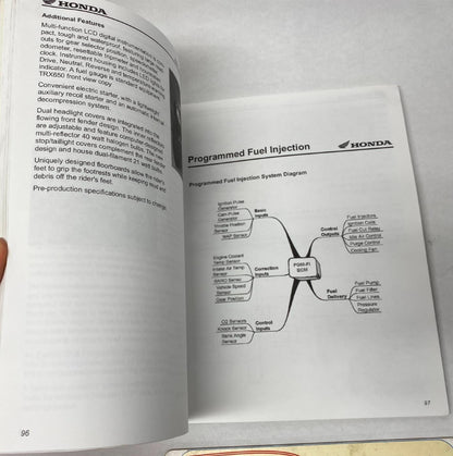 Honda 2002 Technicians New Model Guide