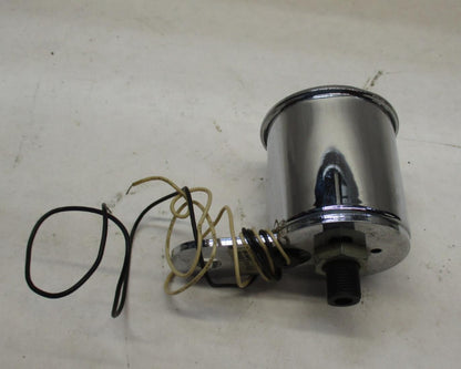 MMB Ultra Mini Mechanical Drive Speedometer Chrome Housing And White Face