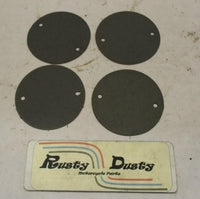 Lot of (4) Harley Davidson 2 Hole Points Cover Gaskets