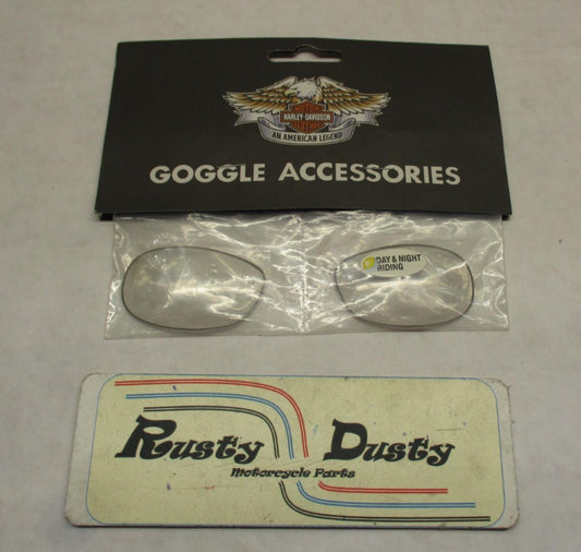 Harley Davidson Genuine NOS 98213-08VR Goggle Lenses Streamline Replacement