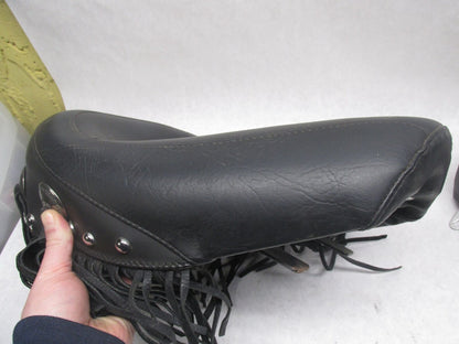 Harley Davidson Mustang Seat Chrome Studded with Conchos FX FL 58-84 75496 75340