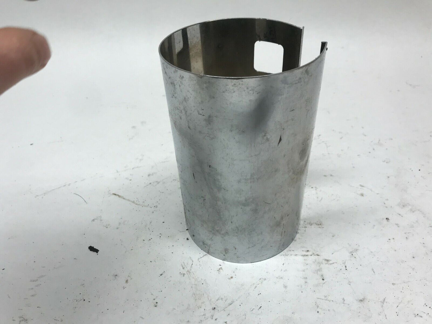 Harley Starter Cover Sleeve Chrome Big Twin 6" long