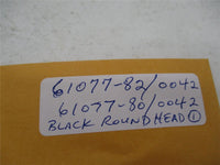 Harley Davidson Genuine NOS Black Round Head Key 61077-82 61077-80 Code: 0042