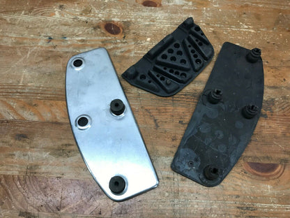 Mixed Lot of (3) Harley Davidson Floorboard Rubber Inserts Pad Footboard