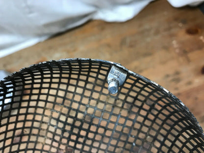 Chrome Round Mesh Air Cleaner Keihin Bendix Butterfly Carburetor Cover 6" inch