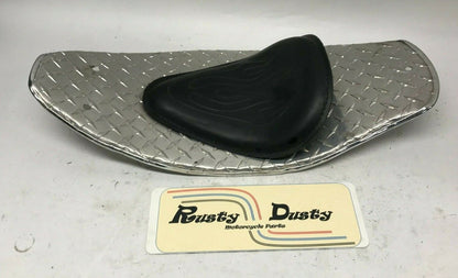 Harley Davidson SOLO Seat pan Diamond Plate chopper bobber Jesse James Style