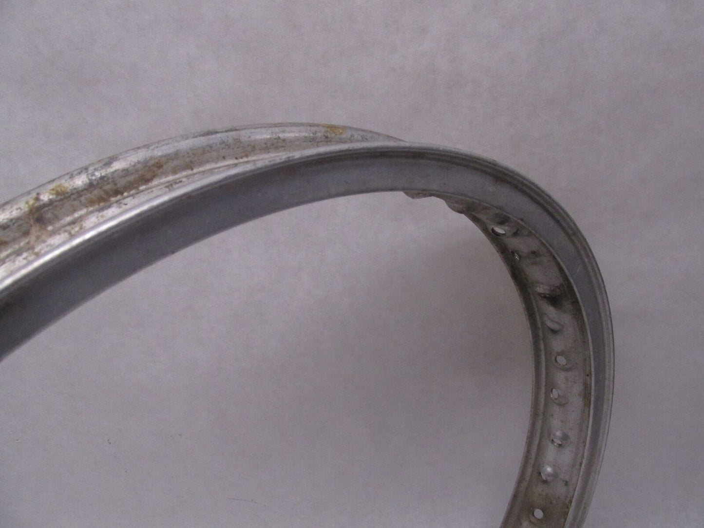 Vintage Motorcycle Enduro Aluminum 40 Spoke 2x 18"  Wheel Rim #5