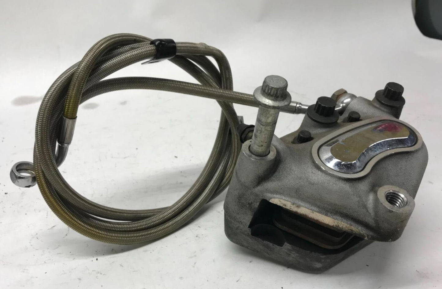 Harley Davidson Silver Road King Touring Front Brake Caliper & Brake line