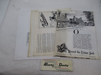 Mixed Lot of Vellocete Motorcycle Articles Photocopies