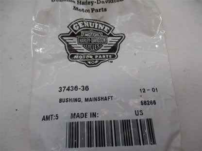 Lot of 7 Harley Davidson Genuine NOS Mainshaft Bushings 37436-36