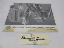 Harley Davidson Official Factory Genuine 2006 Wiring Diagrams 99949-06