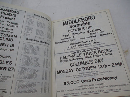 Vintage Cycle Sport October 1964 "Class A Climbing Everpopular" Magazine