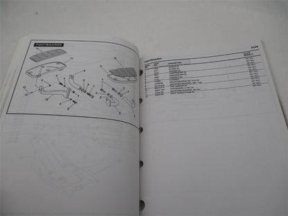 Harley Davidson Official Factory Genuine 1995 Police Parts Catalog Book 99545-95