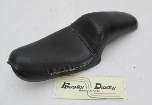 Harley Davidson Le Pera Dyna FXD Leather 2 Up Black Seat