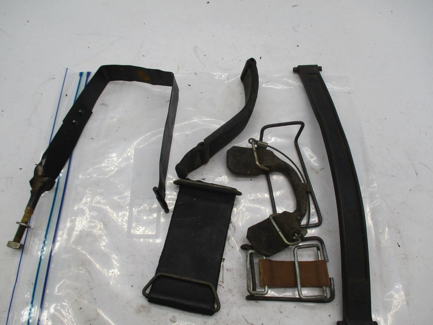 Mix Lot of Vintage Motorcycle Battery Tray Hold Down Straps