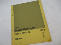 Harley-Davidson 1972 and 1973 AMF XR-750 Parts Catalog 99442-72RA