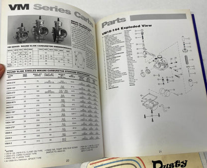 Mikuni Carb Carburetors Products Catalog Brochure 2003