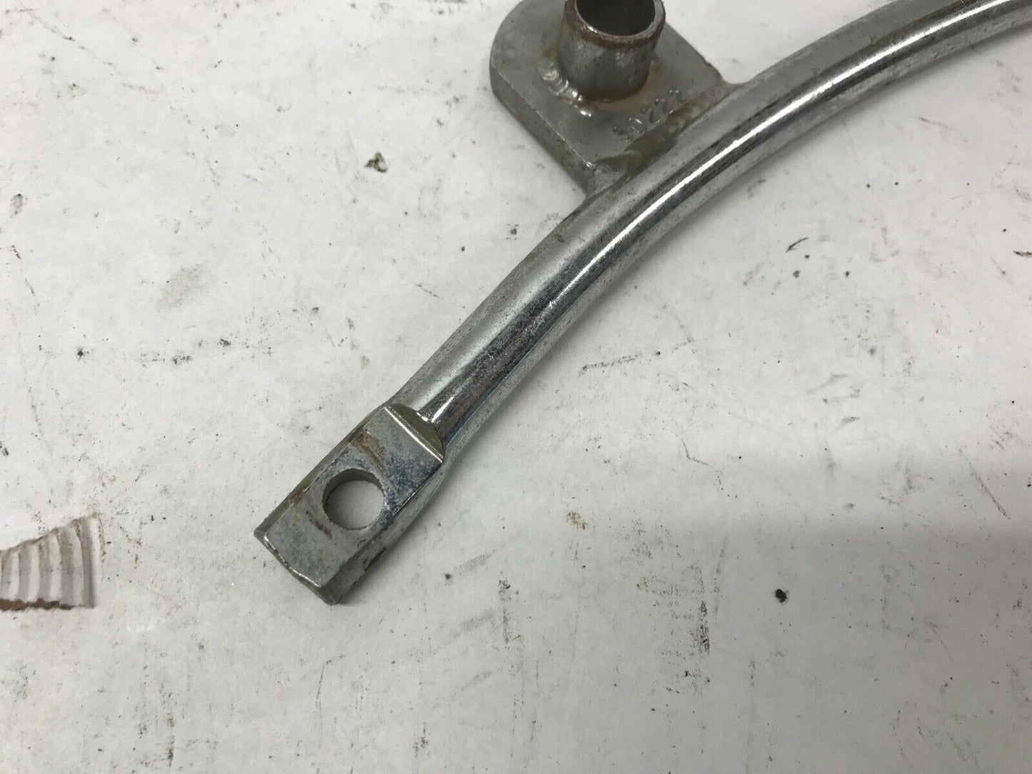 Custom Chrome Replacement Exhaust Bracket  11-352, 08-830, 11-047, 11-078,11-170