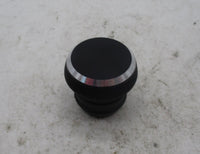 Harley Davidson Genuine Black Smooth Top Knurled Edge Oil Plug