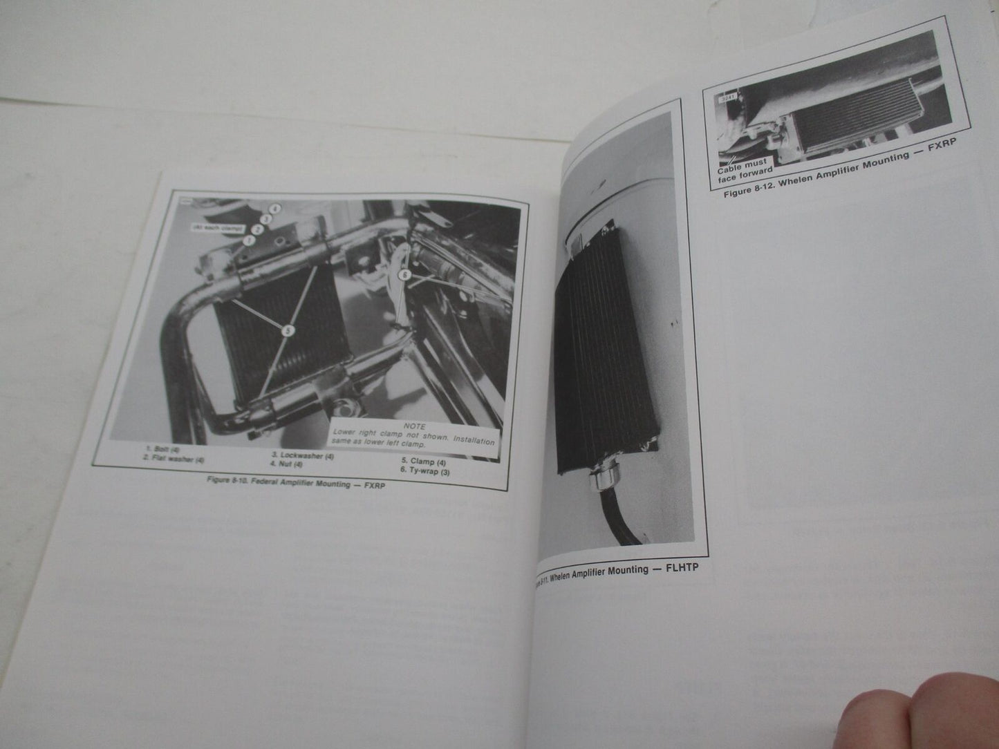 Harley Davidson Official 1989 Police Service Manual Supplement 99483-89SP
