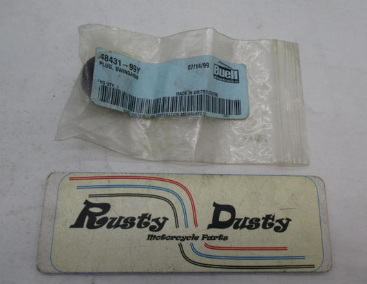 Harley Davidson Buell Genuine NOS Swing Arm Plug 48431-99Y