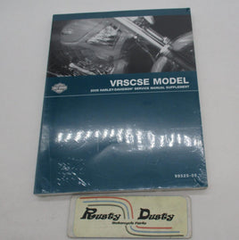 Harley Davidson Official Factory 2005 VRSCSE Service Manual Supplement 99525-05