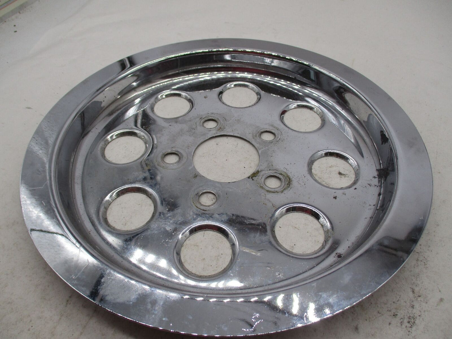 Harley Davidson 5 Hole Sprocket Chrome Cover 11" Diameter