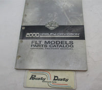 Harley Davidson Official Factory 2000 FLT Parts Catalog 99456-00