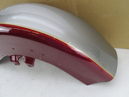 Harley Davidson Genuine NOS Red & Silver Touring Front Fender 59087-89