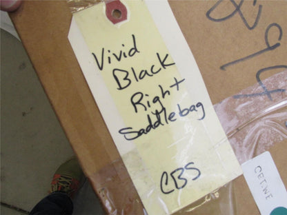Harley Davidson Genuine NOS Vivid Black Left Hard Saddlebag 90893-95DH