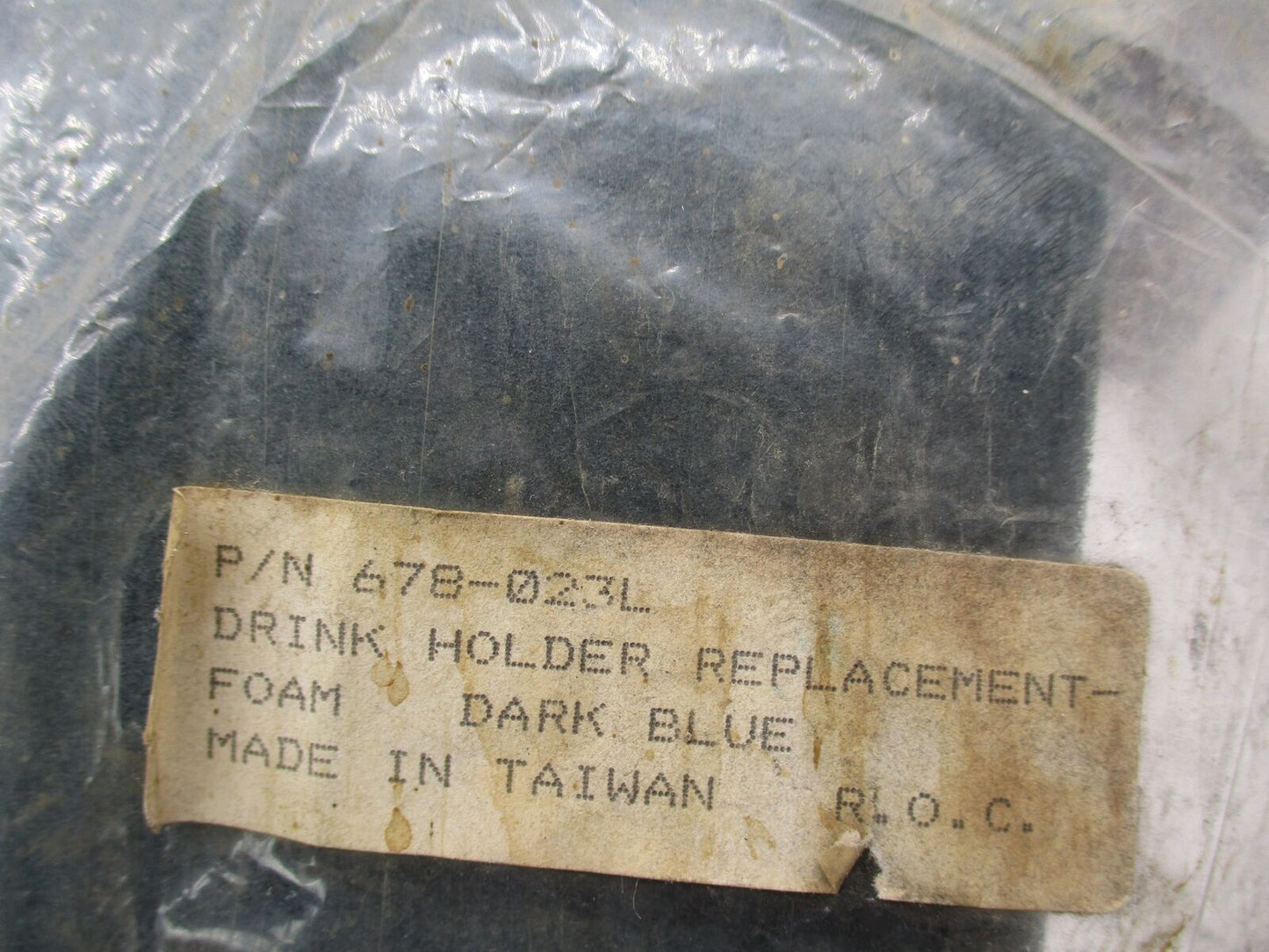 Add On Inc Motorcycle Dark Blue Drink Holder Replacement Foam 678-023L