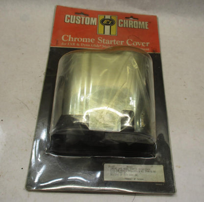 Custom Chrome Harley Davidson FXR Dyna Starter Motor Cover Late Model 28-609