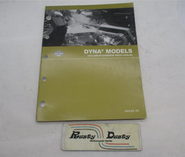 Harley Davidson Official Factory 2005 Dyna Parts Catalog 99439-05