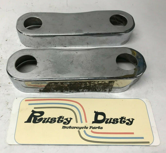 Lot (2)77-84 HARLEY-DAVIDSON XLH XLCH, XL IRONHEAD SPORTSTER FORK COVER 45751-71