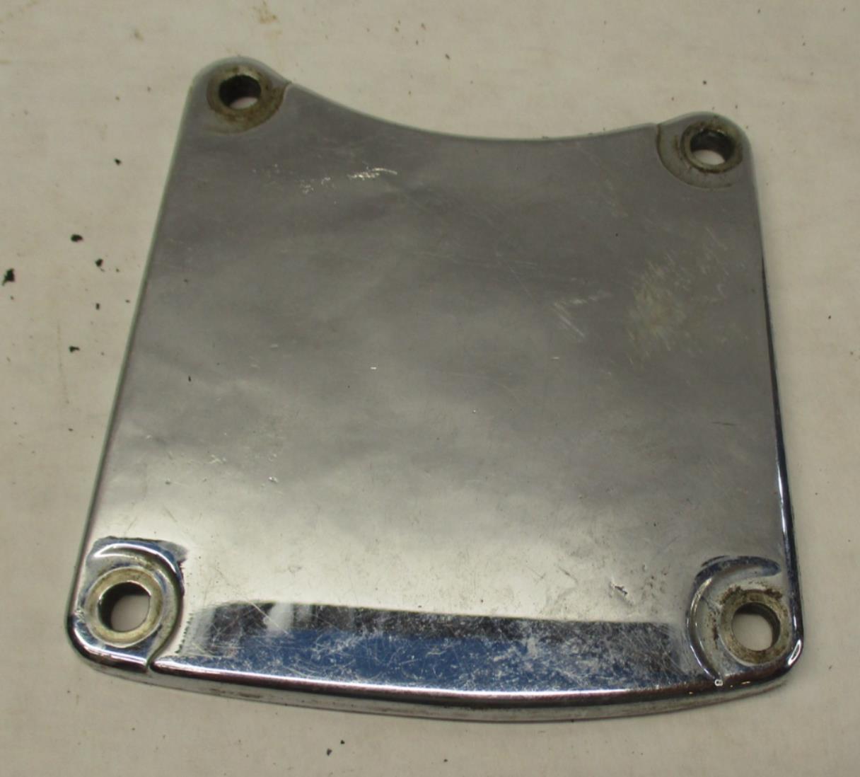 Vintage Harley Davidson Chrome Primary Chain Inspection Cover