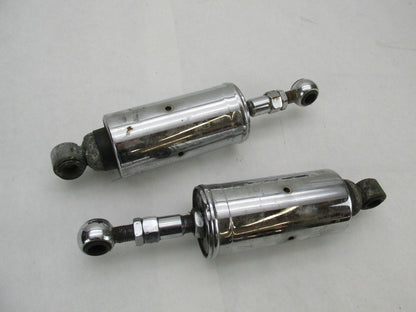 Pair of Harley Davidson EVO Softail Heritage Fat Boy Chrome Rear Shocks