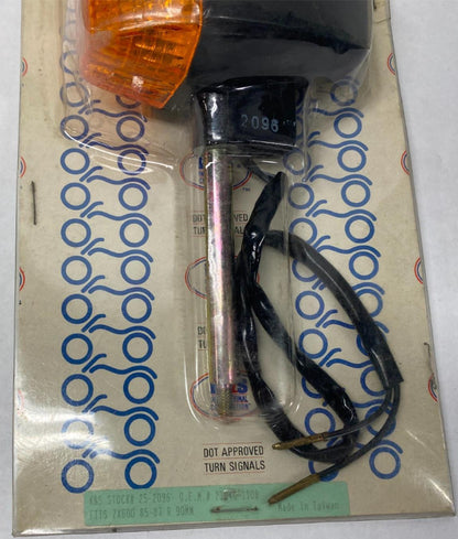 K&S 25-2096 Motorcycle Blinker Turn Signal ZX600C 85-87