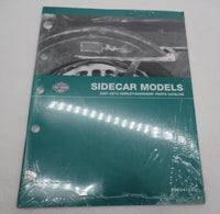 Harley Davidson Official Factory 2007-2010 Sidecar Models Parts Catalog 99604-10