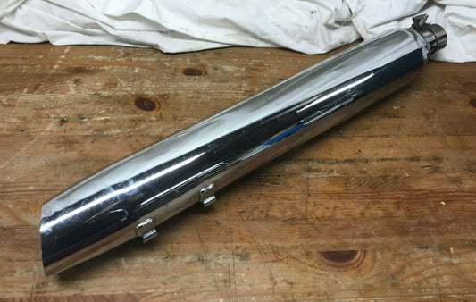 Harley Davidson Touring Exhaust Muffler Can Slip On 65592-09A Nice Chrome