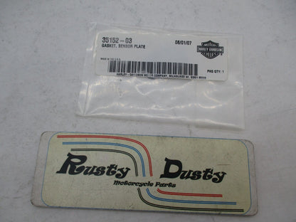Harley Davidson Genuine NOS Sensor Plate Gasket 35152-03