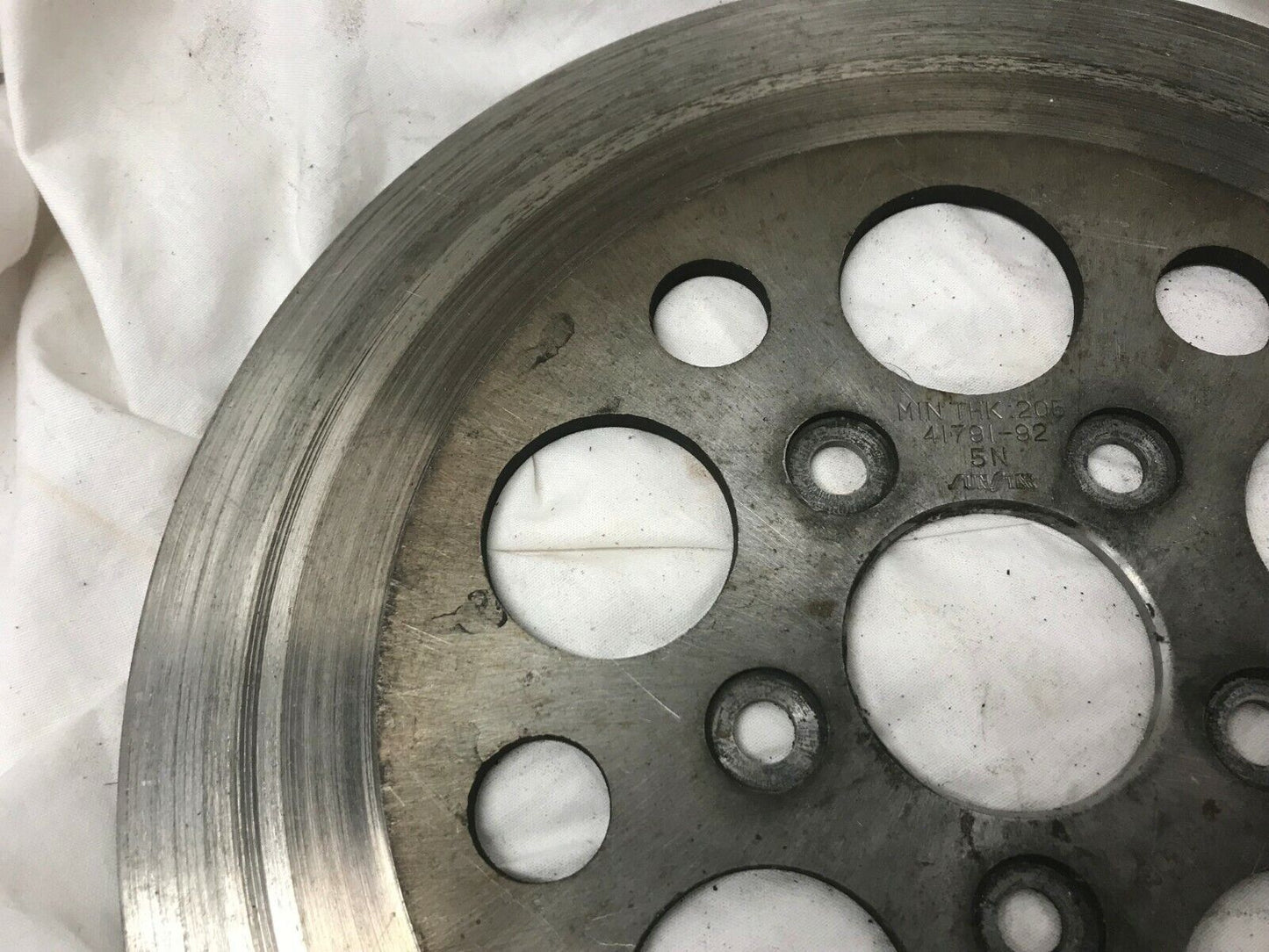 Harley Davidson 41791-92 Sunstar Rear Disc Brake Rotor Sportster *FREE SHIPPING*