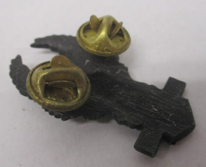 Honda Motorcycle Bike Chopper Cruiser Rider Vest Jacket Metal Eagle Silver Pin